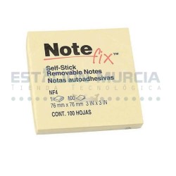 Notas Adhesivas 3M™ Notefix 76x76mm | Organización Eficiente