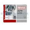 Caja grapas 23/10 Novus | 1000 unidades | Hasta 70 hojas