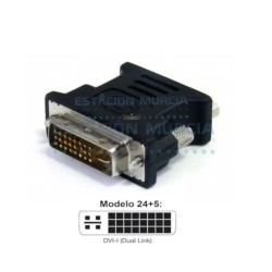 Adaptador DVI-I a VGA | Imagen Clara y Estable | Plug and Play