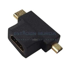Adaptador Mini HDMI a Micro HDMI | Full HD 1080p