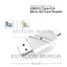 Adaptador Micro SD a USB Tipo C Lector de Memoria | Transfiere Rápido