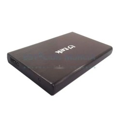 Cofre Porta Disco Duro 2,5" SATA HDD y SSD USB 2.0 | Aluminio