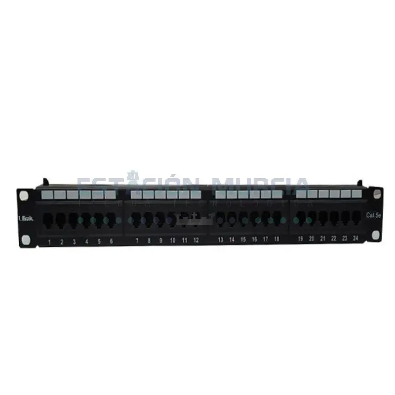 Patch Panel Cat 5e, 24 Puertos - Fluke Tested | Organización Red