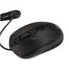 Mouse Alámbrico Negro | Precisión y Comodidad | Sensor Óptico