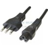 Cable de Poder Trebol para Notebook 1.8m Conector C5
