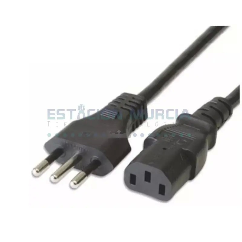 Cable de Poder para PC Conector C13 | Reemplazo Universal | PC