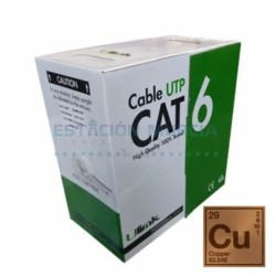 Caja Cable de Red Cat6 100% Cobre 305m | Instalaciones de Red
