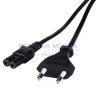 Cable de Poder Universal Tipo 8 (C8) 1.8 Metros | Conector C8 | Impresora