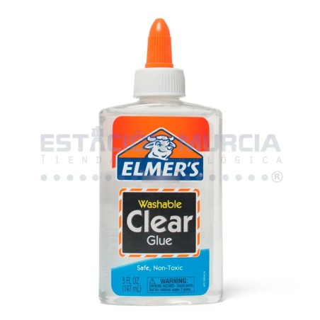 Pegamento Líquido Transparente Elmer's - ¡Para Slime y Manualidades!