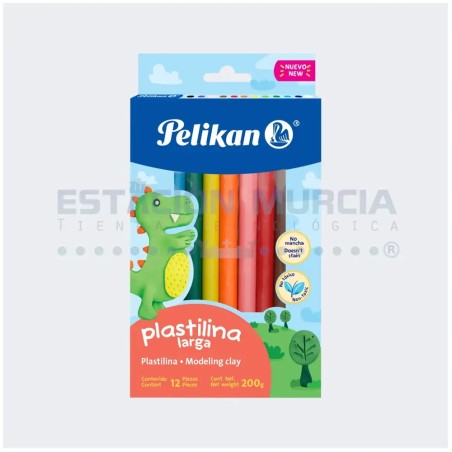 Plasticina o plastilna de 12 Colores Pelikan - ¡Creatividad sin Límites!