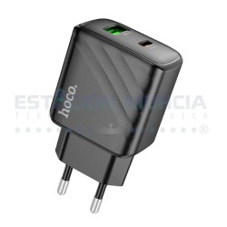 Cargador Rápido 30W USB-C y USB-A + Cable Tipo-C