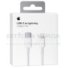 Cable Lightning a USB-C Certificado - Carga Rápida iPhone