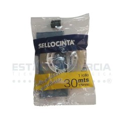 Cinta Adhesiva Sellocinta 18mm x 30M | Papelería, oficina, escolar
