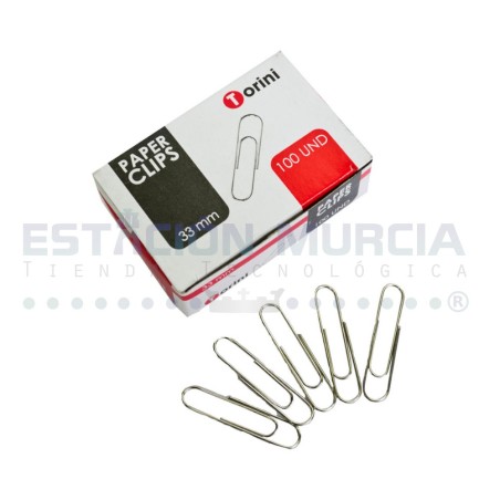 Clips Metálicos Torini 33mm - Sujeción Profesional
