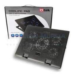 Cooler para Notebook - 5 Ventiladores, Ajustable