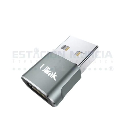 Adaptador USB-C Hembra a USB-A Macho 2.0 Ulink UL-ADCU30