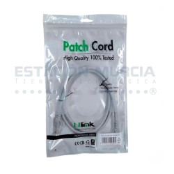 Patch Cord Cat6 UTP 3 Metros Ulink - 1 Gbps, 24 AWG