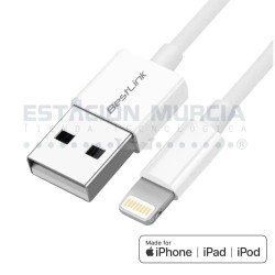 Cable para iPhone Lightning Certificado MFI 2.4A  iPhone | iPad