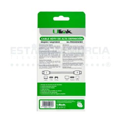 Cable HDMI 2.1 8K 1.8 mts | Experimenta la Máxima Definición | 120Hz