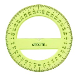 Transportador 360° Neolite 10 cm - Precisión y Flexibilidad