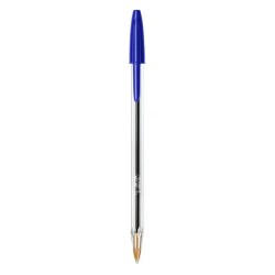 Lápiz Pasta BIC Azul - Punta Media 1.0 mm escritura extra suave y fluida
