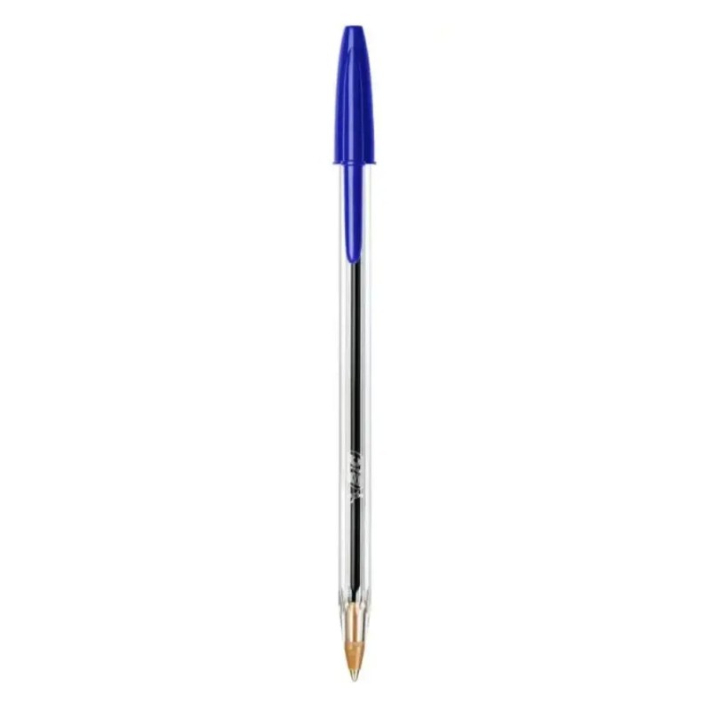 Lápiz Pasta BIC Azul - Punta Media 1.0 mm escritura extra suave y fluida