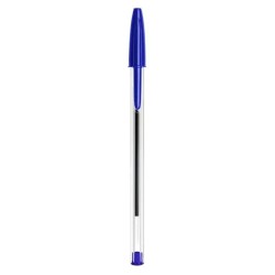Lápiz Pasta BIC Azul - Punta Media 1.0 mm escritura extra suave y fluida