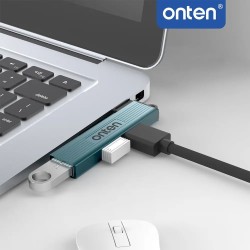 HUB USB. 1 puerto USB 3.0 a 5Gbps y 2 USB 2.0. Windows, Mac y Linux